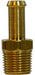 32387 (32-387) Midland Fuel Hose Barb - Male Connector - 3/4" Hose ID x 1/2" Male Pipe - Brass