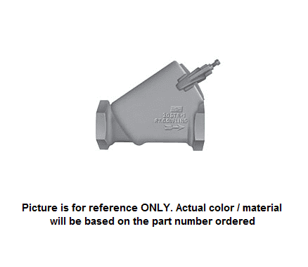 30894000 (40STR) by PT-Coupling | Petroleum Handling 4" Y-Strainer 125 PSI Max | Aluminum