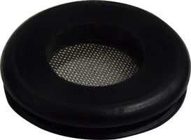 39558 Midland Truck & Trailer Gladhand Seal - Universal Black with Screen Filter - Polyurethane