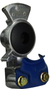 39874 Midland Truck & Trailer Gladhand - Service Blue - 1/2" FPT Port - Aluminum