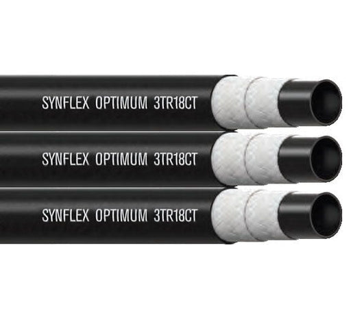 3TR18CT-06-3-250BX Synflex Optimum by Danfoss | 3TR18CT Triple Line Thermoplastic Constant Pressure Hydraulic Hose (SAE 100R18) | -06 Hose | 250ft / Box (Two Pieces)