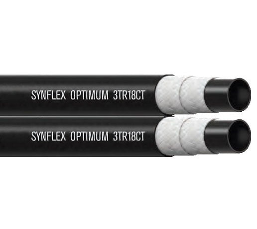 3TR18CT-04-2-250BX Synflex Optimum by Danfoss | 3TR18CT Twin Line Thermoplastic Constant Pressure Hydraulic Hose (SAE 100R18) | -04 Hose | 250ft / Box (Two Pieces)