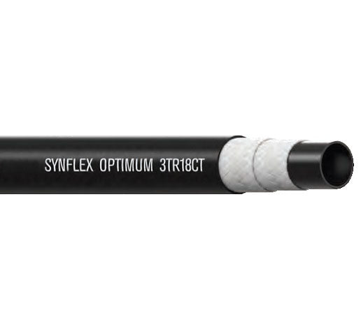 Tuyau Hydraulique Eaton Synflex 10 Pieds #8 Triple Ligne - Réf P00052 - Neuf (état Excellent)