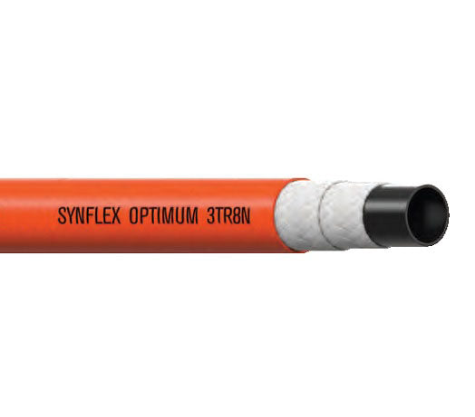 3TR8N-12-200BX Synflex Optimum by Danfoss | 3TR8N Non-Conductive Thermoplastic Hydraulic Hose (SAE 100R8) | -12 Hose | 200ft / Box (Two Pieces)