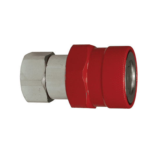 12VEPF12-BOP Dixon Steel VEP-BOP Series Quick Disconnect 1-1/2" Blowout Prevention Safety Hydraulic Coupler - 1-1/2"-11-1/2 NPTF