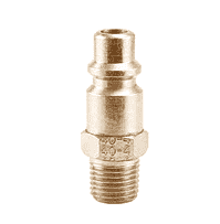 40-4B ZSi-Foster Quick Disconnect Plug - 1/4" MPT - Brass