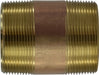 40165 (40-165) Midland Lead Free Schedule 40 Seamless Nipple - 2" Diameter - 4-1/2" Length - Red Brass