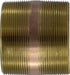 40220 (40-220) Midland Lead Free Schedule 40 Seamless Nipple - 4" Diameter - 2-7/8" (Close) Length - Red Brass