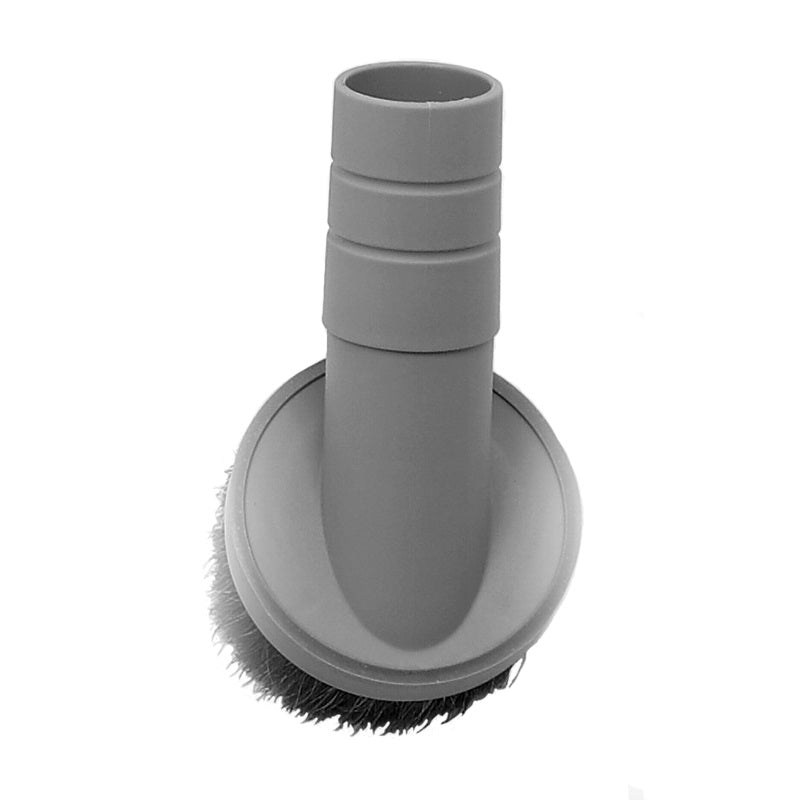40504 Flexaust Friction Fit Dust Brush | 3" | Polypropylene | Horsehair Bristles | Gray | Type 1 & 2