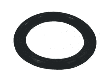 40MP-U400 Dixon 4" Buna-N Sanitary Clamp Gasket - Black