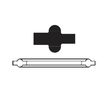 40MP-XW200 Dixon Valve 2" Silicone Sanitary Clamp Gasket - White