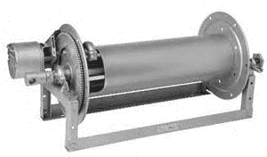 4100 Hannay Electric Powered Rewind Reel (E-4124-17-18) 12 Volt DC