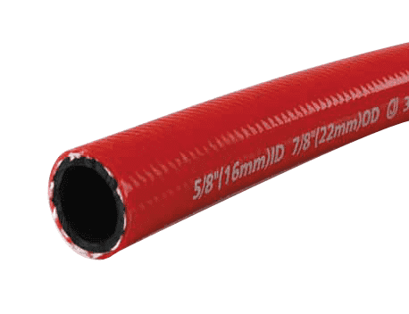 4103-0075-164 Jason Industrial 4103 Red PVC Air Hose - Medium Oil Resistant - 215 PSI - 3/4" ID - 1.05" OD - 164ft