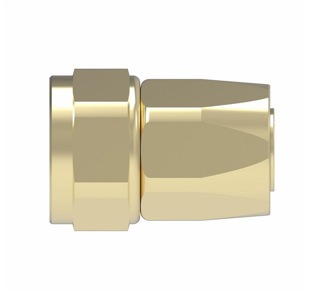 411-32B Aeroquip by Danfoss | Female 37° JIC Swivel 100R5 Reusable Hose Fitting (3 Piece) | -32 Female 37° JIC Swivel x -32 Reusable Hose End | Brass