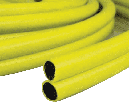 4142-0188-328 by Jason Industrial | 4142 Series | Bulk Pneumatic Deadman Twinline Hose | 300 PSI | 3/16" ID | 0.42" OD | Bright Yellow | TPR | 328ft
