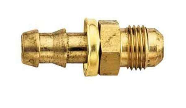 FBM1445 Eaton Aeroquip® -06 SOCKETLESS™ Male Flare S.A.E. 37° (JIC/AN) Straight Fitting - Brass