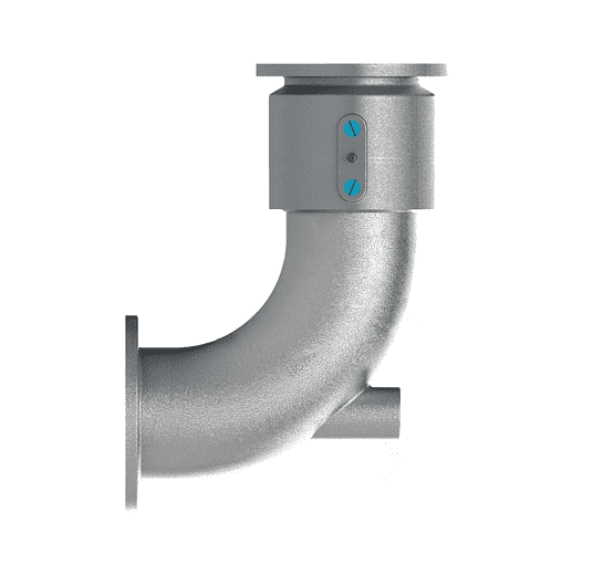 430TFTFLAL00000 Dixon Aluminum Loading Arm Swivel - Style 30 Long Radius, without Handle - 4" TTMA x 4" TTMA Flanges (Buna Seals)