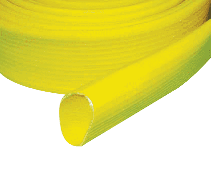 4358-0600-050 by Jason Industrial | 4358 Series | Oil Resistant Discharge Hose | 150 PSI | 6" ID | 0.110" Wall Thickness | Yellow | Nitrile/PVC | 50ft