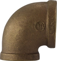 44131 (44-131) Midland Reducing 90° Elbow Fitting - 1" Female Pipe x 3/4" Female Pipe - Bronze