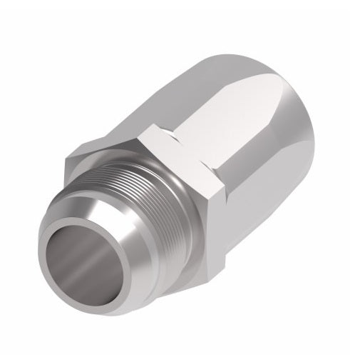 4414-24S Aeroquip by Danfoss | Male 37° JIC Flare 100R5 Reusable Hose Fitting | -24 Male 37° JIC Flare x -24 Reusable Hose End | Steel