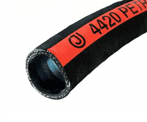 4420-0100-100 by Jason Industrial | 4420 Series | Petroleum Suction Hose | 150 PSI | 1" ID | 1.38" OD | Black | Nitrile | 100ft
