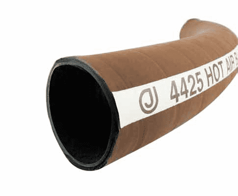 4425-0300-100 by Jason Industrial | 4425 Series | Hot Air Blower Hose | 50 PSI | 3" ID | 3.56" OD | Brown | EPDM | 100ft
