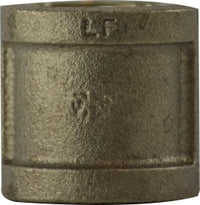 44413LF (44-413LF) Midland Lead Free Coupling Fitting - 1/2" Female Pipe x 1/2" Female Pipe - Bronze