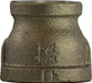 44450LF (44-450LF) Midland Lead Free Reducing Coupling Fitting - 1-1/2" Female Pipe x 1-1/4" Female Pipe - Bronze