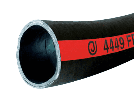 4449-0200-100 by Jason Industrial | 4449 Series | Frac Water Suction Hose | 75 PSI | 2" ID | 2.40" OD | Black | EPDM/SBR | 100ft