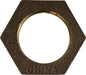 44703 (44-703) Midland Hex Locknut - 1/2" Female Pipe - Bronze