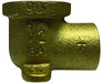 44840LF Midland Lead Free Drop Ear 90° Elbow Fitting - 1/2" Sweat x 1/2" Female Pipe - Bronze