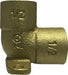 44844LF Midland Lead Free Drop Ear 90° Elbow Fitting - 1/2" Sweat x 1/2" Sweat - Brass