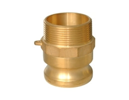 CGF-075-B1 Midland Cam and Groove - Part F - 3/4" Male Adapter x 3/4" Male NPT - Brass