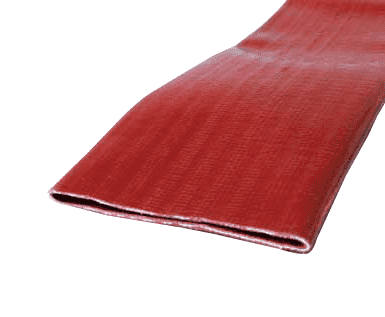 4504-2000 by Jason Industrial | 4504 Series | Water Discharge Hose | 115 PSI | 2" ID | 0.076" Wall Thickness | Wine Red | PVC | 300ft