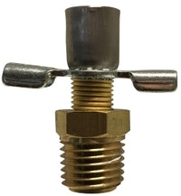 46079 (46-079) Midland Drain Cock Fitting - Internal Seat - 1/8" Male Pipe - Brass