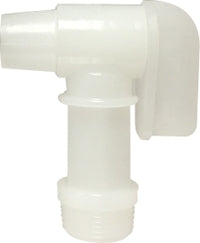 46277 (46-277) Midland Flo-Rite Drum Faucet - 3/4" Thread Size - Plastic