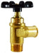 46455 (46-055) Midland Specialty Valve Fitting - Truck Valve - 5/8" Hose Barb x 1/2" Male Pipe - Brass