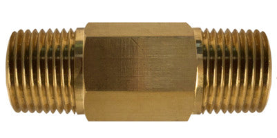 46520 (46-520) Midland Marine Fitting - Anti-Siphon Valve - 1/4" Male Pipe x 1/4" Male Pipe - Brass