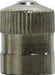 46631 (46-631) Midland Pneumatic Tank Valve Cap - Short Nickel Plated Dome Cap