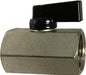 46937 (46-937) Midland Mini Ball Valve - Flag Handle - 1/2" Female NPT x 1/2" Female NPT - Chrome Plated Brass