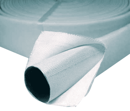 4703-1500 by Jason Industrial | 4703 Series | Heavy Duty Double Jacket (DJ) Mill Discharge Hose | 300 PSI Serv. Press. | 1-1/2" ID | 1.94" Bowl | White | 50ft