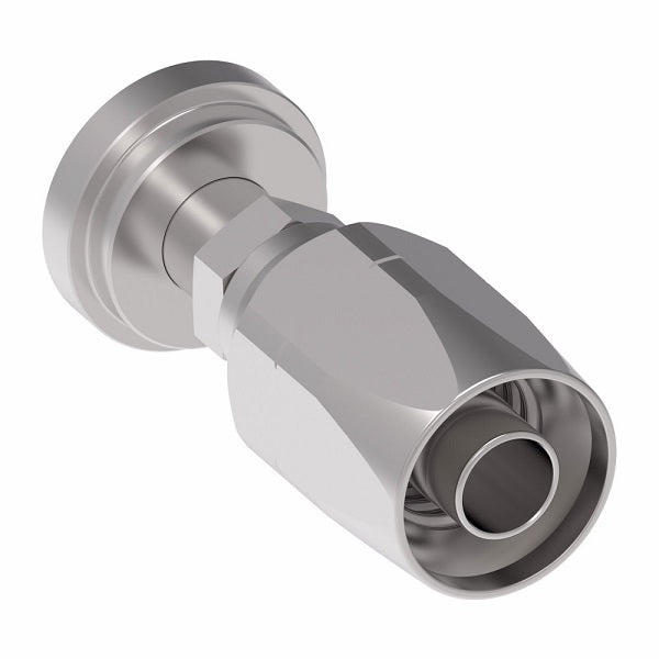 4744-12S Aeroquip by Danfoss | Code 61 Split Flange SAE J518 100R2 Skive Style Reusable Hose Fitting | -12 Code 61 Split Flange x -12 Reusable Hose End | Steel