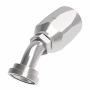 4745-12S Aeroquip by Danfoss | Code 61 Split Flange SAE J518 45° Elbow 100R2 Skive Style Reusable Hose Fitting | -12 Code 61 Split Flange x -12 Reusable Hose End | Steel