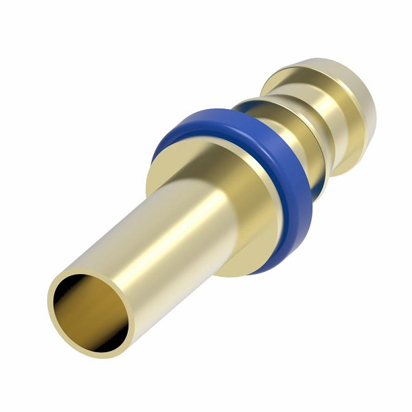 4750-8B Aeroquip by Danfoss | Compression Type Socketless Reusable Hose Fitting | -08 Tube x -08 Reusable Hose End | Brass