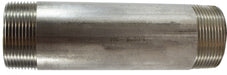 48148 (48-148) Midland Schedule 40 Welded Nipple - 1-1/2" Diameter x 5-1/2" Length - 304 Stainless Steel