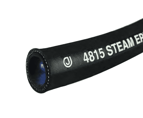 4815-0125-050 Jason Industrial 4815 EPDM Steam Hose - Black - 250 PSI - 1-1/4" ID - 1.81" OD - 50ft