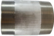 48229 Midland Schedule 40 Welded Nipple - 4" Diameter x 8" Length - 304 Stainless Steel