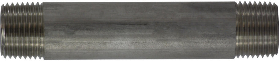 49065 (49-065) Midland Schedule 40 Welded Nipple - 1/2" Diameter x 3-1/2" Length - 316 Stainless Steel