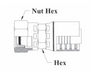 4GC38-16x30 Couplamatic Grip Crimp 4GC Series Coupling - DIN Heavy 24° Seat - Female Swivel - 1" Hose ID - M42x2.0 Thread Size