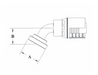 4GC51-12x12 Couplamatic Grip Crimp 4GC Series Coupling - Code 61 Split Flange - 60° Bend - 3/4" Hose ID - 3/4" Flange Size